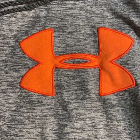 Grey & Orange Under Armour Sweatshirt - Picture 2 of 4